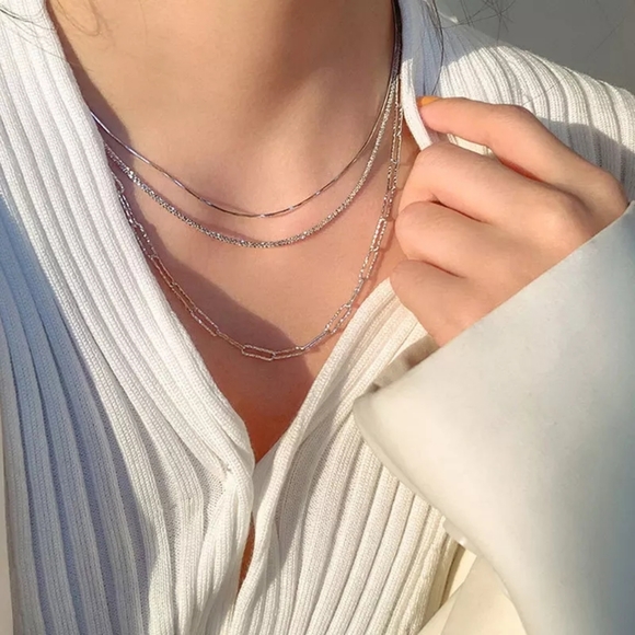 💎✨ Snake Chain Necklace - Picture 6 of 6